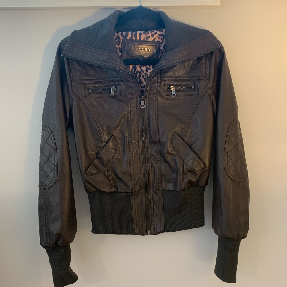 Brown Leather Jacket